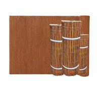 Valla de mimbre Natural 50 x 150 cm - Estera de Mimbre - Cañizo Jardin Ocultacion - Valla Ocultacion Jardin Exterior - Malla Para Balcon y Terraza