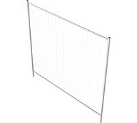 Valla de obra, galvanizada al fuego Schake, anchura 2200 mm, altura 2000 mm