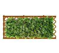 Valla de patio de privacidad, valla de privacidad de patio, valla de malla de privacidad ampliable, paneles de rejilla de jardín ampliados, decoración de fondo verde para el balcón del patio del hogar