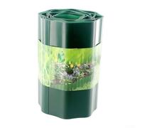 Valla de plástico para bordes de jardín y barrera resistente a la intemperie para césped y macizos de flores (20 x 9 m)