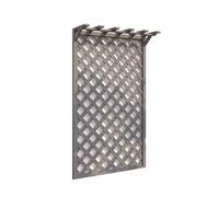 Valla de privacidad para exteriores, divisor de plantas de madera independiente para patio, jardín, balcón o patio trasero, color 3, 90 x 123 cm, ideal para una mayor privacidad y estética