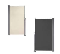 Valla De Privacidad Plegable For Pantalla De Privacidad, Sombra, 1 Unidad | Marco de metal, protección solar,diseño inclinable y tirador lateral,for patio,balcón,jardín y patio(Beige,2x6m/7x20ft)