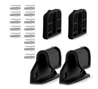 Valla de seguridad para bebés, juego de hardware de repuesto, soportes para fijar tornillos de gancho para escaleras seguras y protección de puerta, kit de puerta de seguridad para escaleras