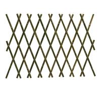 Valla extensible de bambú, valla exterior de celosía reutilizable y decorativa for plantas trepadoras en el jardín. valla jardin(60 * 200cm)