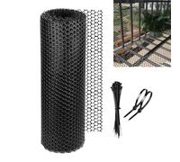Valla Gallinera,Barrera Reutilizable Antióxido - Malla para Aves Animales Gallinero,Para Terraza Patio Porche Jardín Patio Finca Gallinas Gatos Perros Conejos Patos
