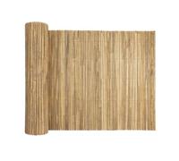 Valla natural cañizo de bambú partido para ocultación y decoración de ambientes. (1,5x3 metros)