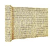 Valla Natural Cañizo para Ocultación Decoración de Ambientes, Cerca de Cañas Exterior Valla Bambú Rollo de Caña de Bambú, Protector Visual Privacidad para Balcón Jardín Patio(Natural,H1.4 x L3.0m)