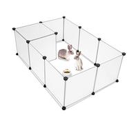 Valla para mascotas, valla de plástico portátil, animal pequeño, patio para perros pequeños, caja nido