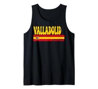 Valladolid Ciudad España Vintage Estética Vacaciones de Verano Camiseta sin Mangas