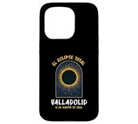 Valladolid España España Eclipse Solar 12 de Agosto de 2026 Carcasa para iPhone 15 Pro