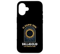 Valladolid España España Eclipse Solar 12 de Agosto de 2026 Carcasa para iPhone 16