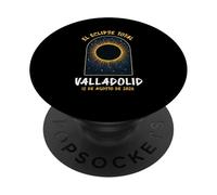 Valladolid España España Eclipse Solar 12 de Agosto de 2026 PopSockets PopGrip Adhesivo