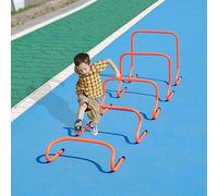Vallas de Entrenamiento Deportivo, Vallas de Agilidad para niños, Paquete de 5 Vallas Multicolores para Ejercicios de Velocidad, Equipo de Entrenamiento pliométrico o de fútbol, para gimnasi