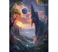 Valle De La Tierra Puzzle 1000 Piezas, Rompecabezas Adultos Puzzle, Desafiante Puzzles de Decoración Juego de, Entretenimiento Juego Educativo para Toda la Familia, para Regalo Decoración BXHZW7-203