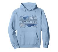 Valle de Napa California - Clásico Valle de Napa CA CV13 Sudadera con Capucha