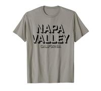 Valle de Napa California - Valle de Napa CA Block Camiseta