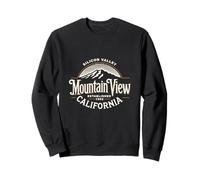 VALLE DE SILICIO DE CALIFORNIA VISTA A LA MONTAÑA - ESTABLECIDO 1902 Sudadera