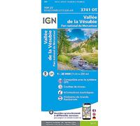 Vallée de La Vésubie / PN du Mercantour (3741OT): 1:25000 (TOP 25)