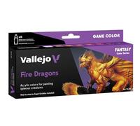 Createx Vallejo – Juego de pintura Dragones de Fuego – 8 x 18 ml