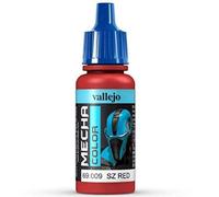 Vallejo 17 ml"AV meca color acrílico aerógrafo color - SZ rojo
