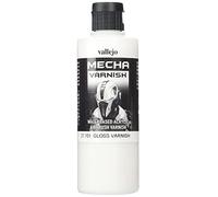 Vallejo 200 ml AV Mecha Color Acrylic Airbrush Colour - Gloss Varnish