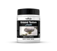 Vallejo 26820. Nieve Artificial. 200 ml. Producto acrílico a Base de Agua, Reproduce el Efecto de Brillo de la Nieve y su Textura característica