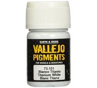 Vallejo 30 ml pigmentos, color blanco de titanio