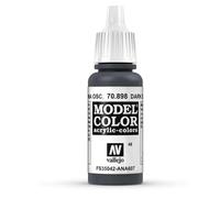 VALLEJO-3070898 70898 Vallejo Model Color Mate Azul, Multicolor (3070898)