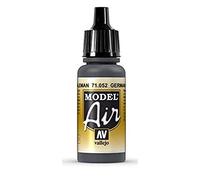 VALLEJO-3071052 71052 Model Air Color Gris ANTRACI, Multicolor, 0.57 FL Oz (Pack of 1) (3071052)