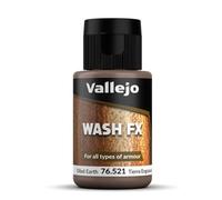 Vallejo-3076521 73521 Model Wash Color Tierra ENGRA, Multicolor (3076521)