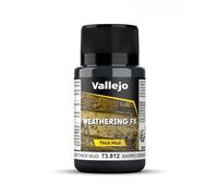 Createx Vallejo Botella de efecto Barro grueso Weathering Negro 40 ml