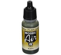 Createx Vallejo Pintura para modelismo Model Air Color 71021 RLM70 SCHWAR Multicolor