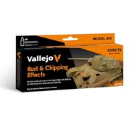 Vallejo 71186 Model Air - Colores Acrílicos, Efectos Oxido y Desgaste, 17 ml, 8 uds