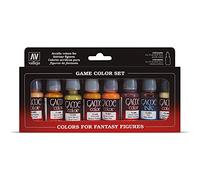 Vallejo 72295 Game Color - Colores Acrílicos, Tonos Piel, 18 ml, 8 uds