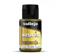 VALLEJO-76503 76503 MODEL WASH AMARILLO OSCURO 3, Color surtido (