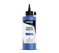 Createx Vallejo Pintura acrílica Acrylic Studio 22025 Cobalt Blue (Hue) 200 ml