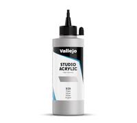 Createx Vallejo Pintura acrílica Acrylic Studio 22939 Plata metálica 200 ml