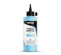 Vallejo ACRYLIC STUDIO, PINTURA ACRÍLICA, 200ML, AZUL PALIDO FTALOCIANINA, Nº 55