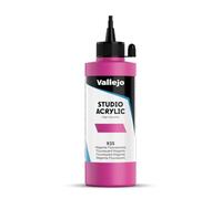 Vallejo ACRYLIC STUDIO, PINTURA ACRÍLICA, 200ML, MAGENTA FLUO, Nº 935