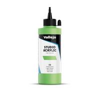 VALLEJO ACRYLIC STUDIO, PINTURA ACRÍLICA, 200ML, VERDE CLARO, Nº 59