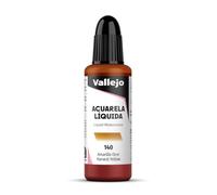 Vallejo - Acuarela líquida 32ml, color amarillo ocre