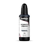Vallejo - Acuarela líquida 32ml, color gris claro
