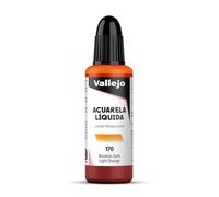 Vallejo - Acuarela líquida 32ml, color naranja claro