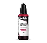 Vallejo - Acuarela líquida 32ml, color rosa