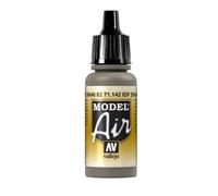 Vallejo aire modelo 17 ml pintura Acrilica, color IDF Sinai Grey 82