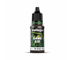 Vallejo AV AV Game Air VAL76045 - Pintura modelo marrón carbonizada, 18 ml