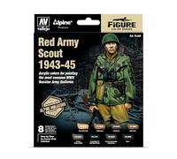Vallejo AV MC Set - Alpine Red Army Scout (x8) y figura