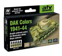Vallejo AV Model Air Set-DAK Colors 1941-1944 Pinturas para Uso con aerógrafo, Varios, 17ml, 102