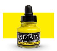 Vallejo Calligraphy India Ink 35311 Yellow (30ml)