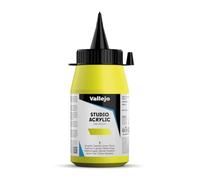 Vallejo - Colores acrílicos studio 500ml, color cadmio amarillo limón